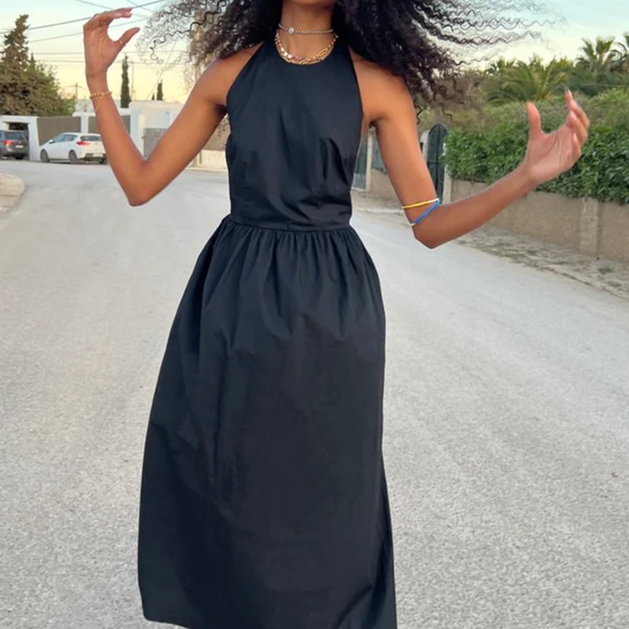 Black Apron Kenickie Dress Never Fully Dressed - Picture 7 of 10